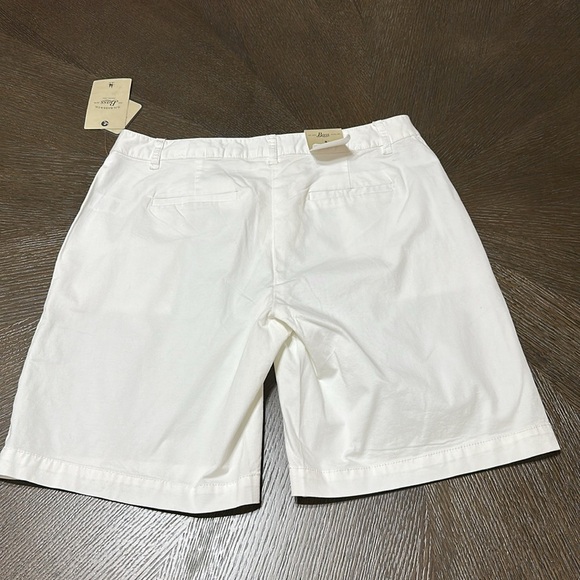 NWT GH BASS Horizon Chino 9” Relaxed Fit White Shorts, Women’s Size 6 - Picture 4 of 11